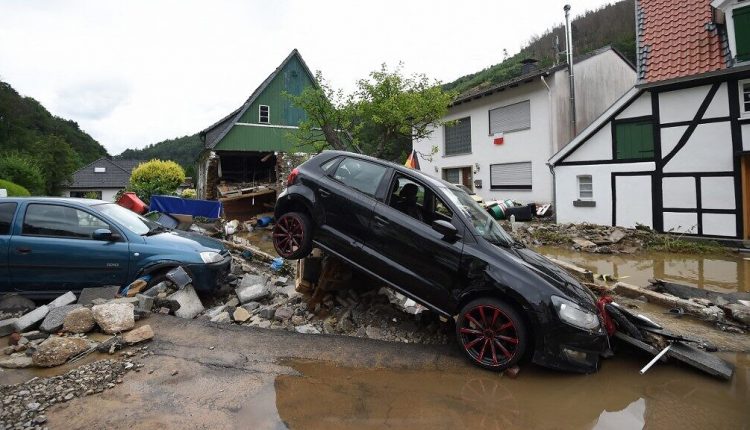 GERMANY-WEATHER-FLOODS