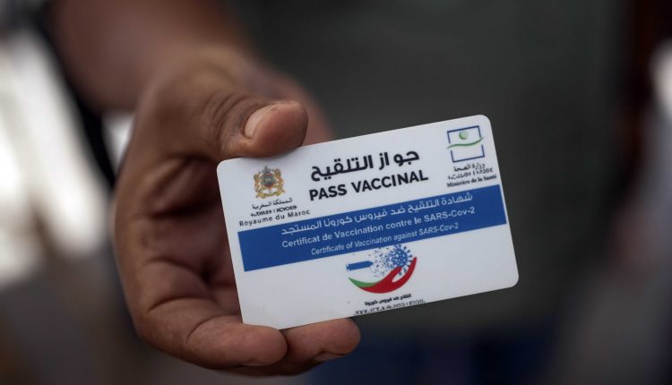 Virus Outbreak Morocco Vaccine Passports